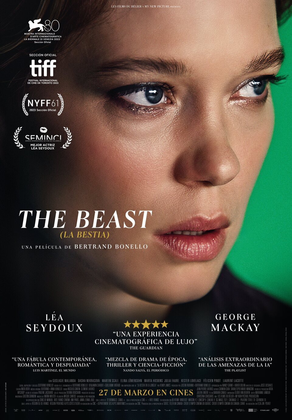 Cartel de The Beast (La bestia) - Cartel España
