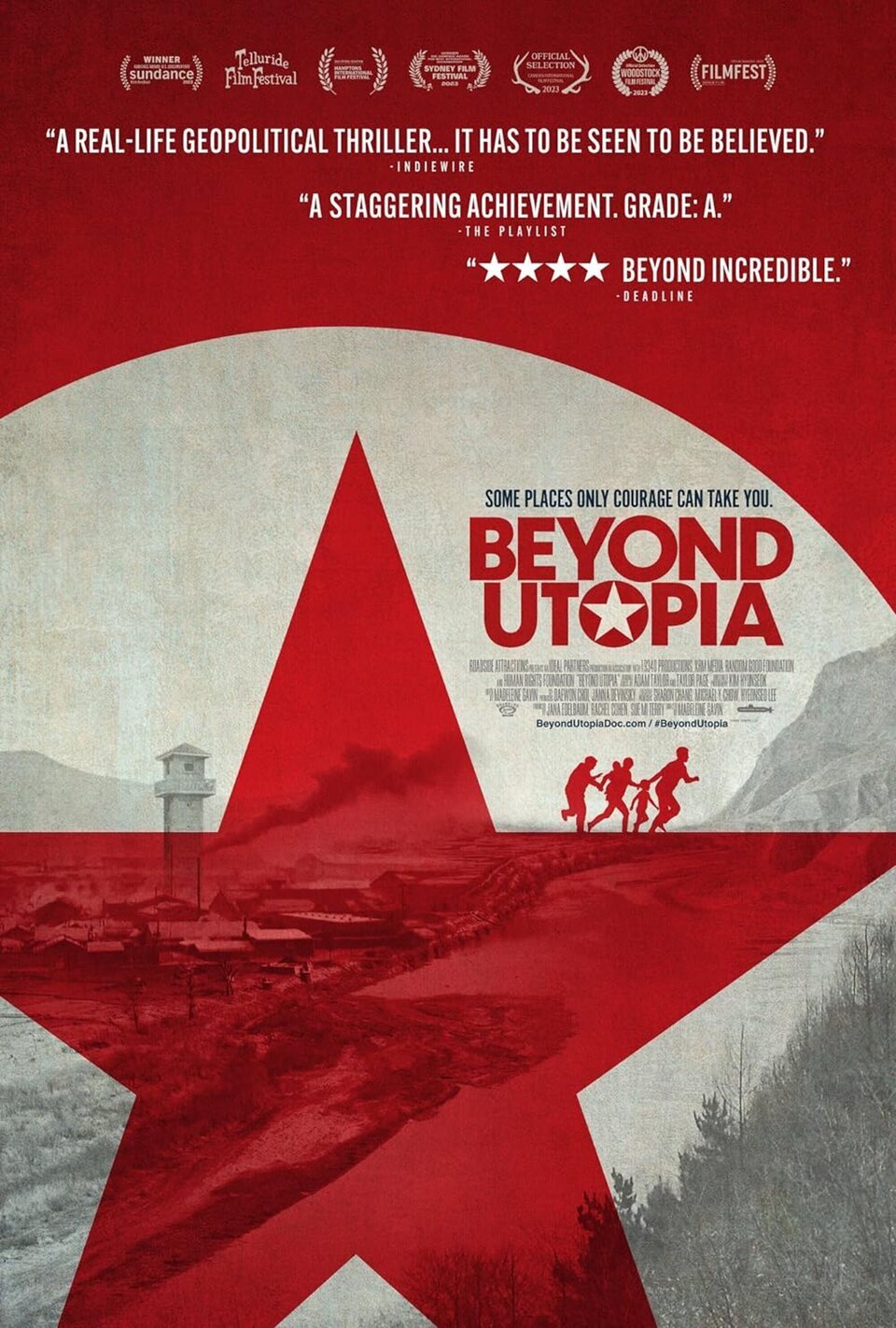 Cartel de Beyond Utopia - EEUU
