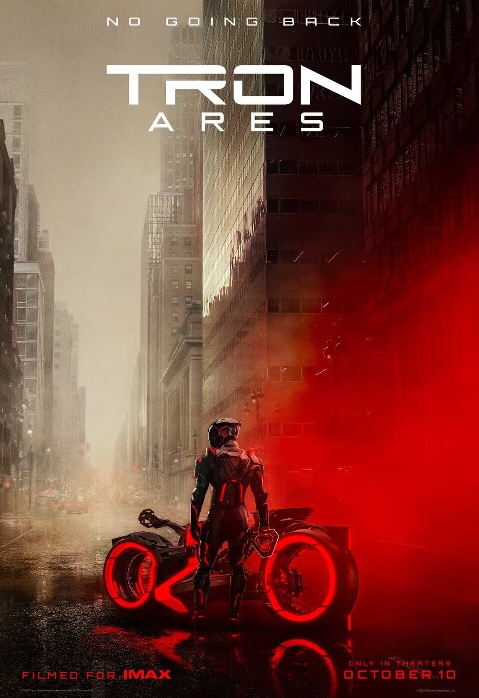 Cartel de Tron: Ares - Estados Unidos