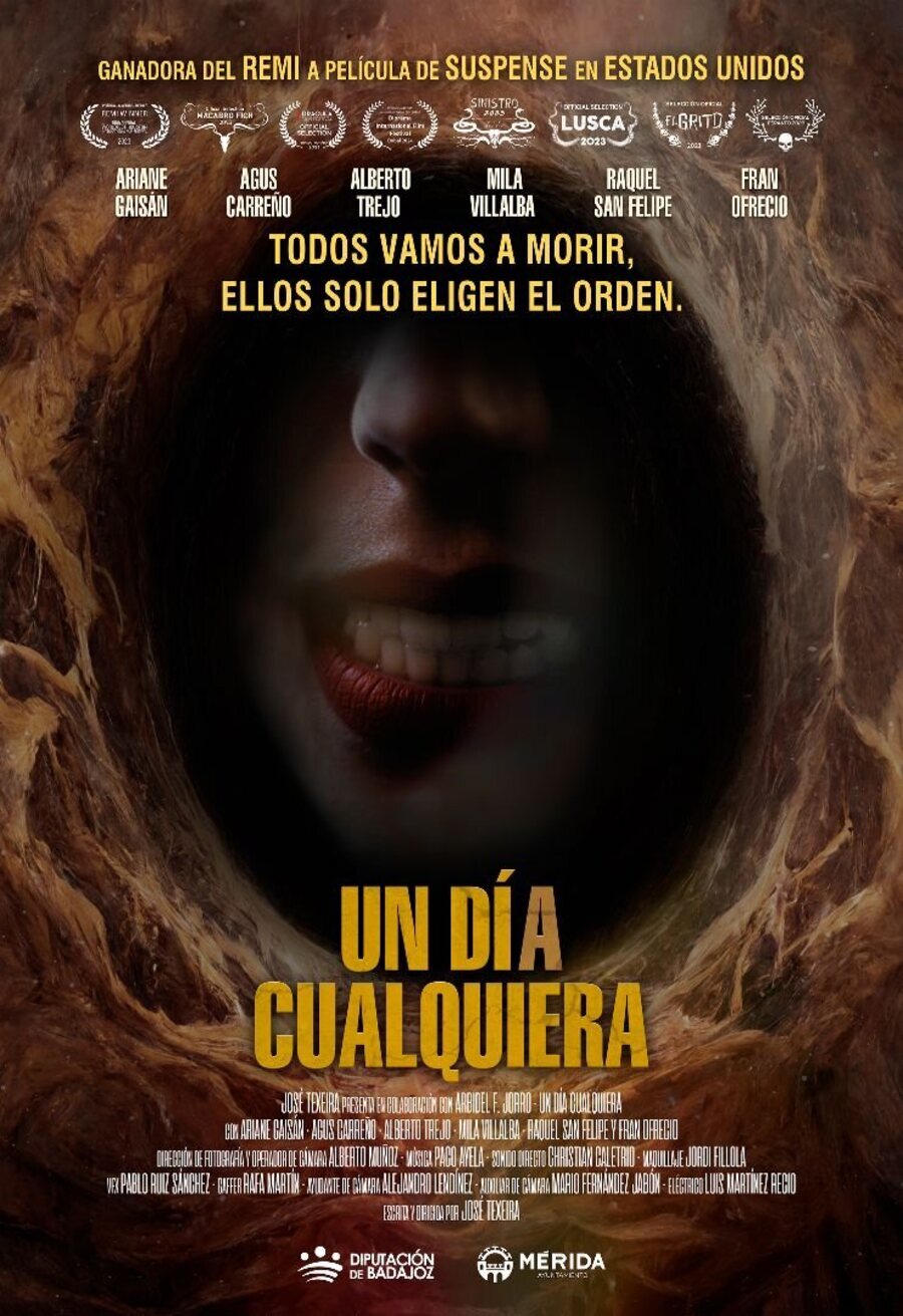 Cartel de Un día cualquiera - Cartel España