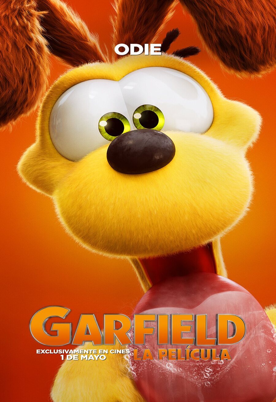 Cartel de Garfield: La película - Cartel ODDIE 'Garfield: La película'