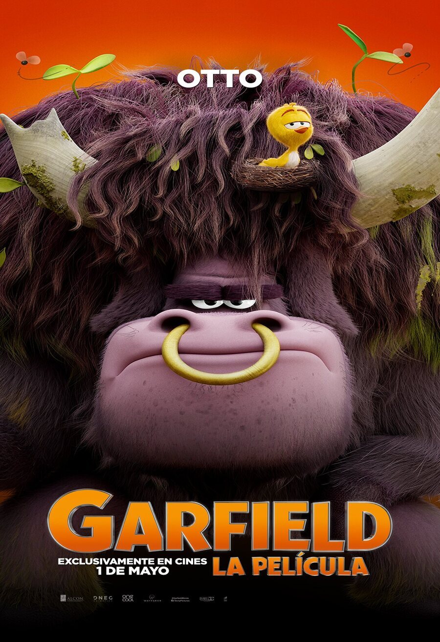 Cartel de Garfield: La película - Cartel OTTO 'Garfield: La película'