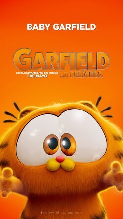 Cartel GARFIELD BEBÉ 'Garfield: La película'