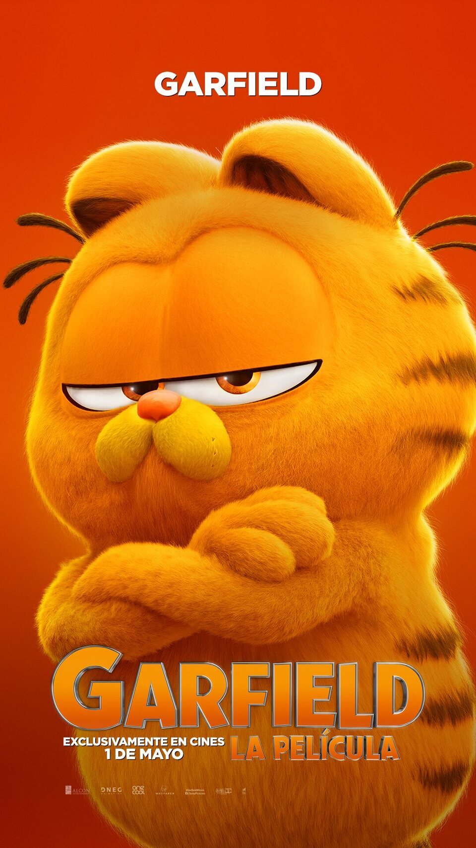 Cartel de Garfield: La película - CARTEL GARFIELD 'Garfield: La película'