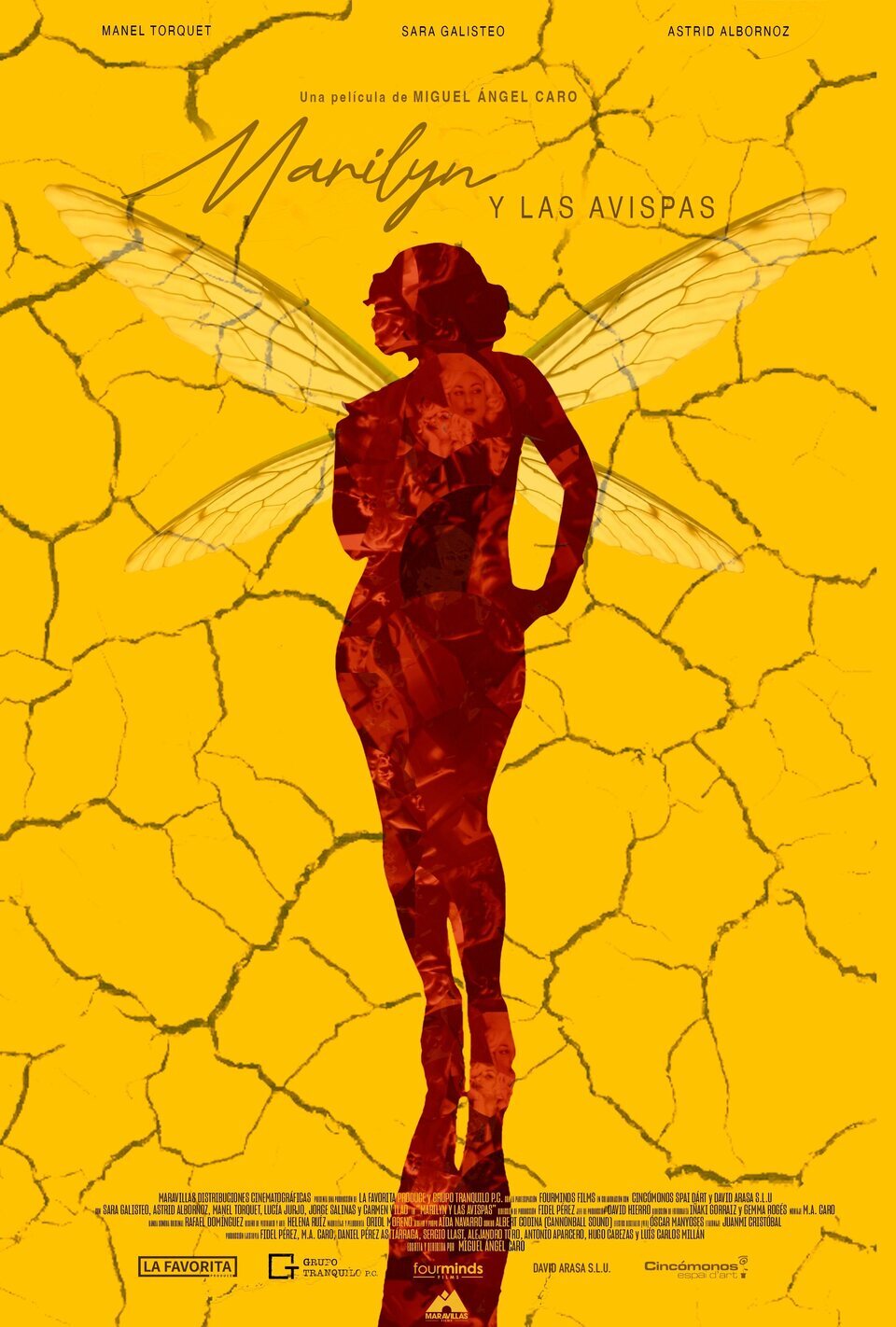 Cartel de Marilyn y las avispas - Cartel España