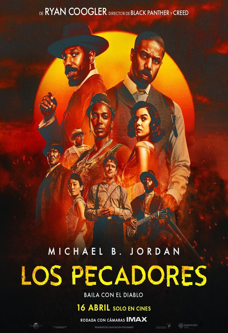 Cartel de Los pecadores - Cartel 'Los Pecadores'