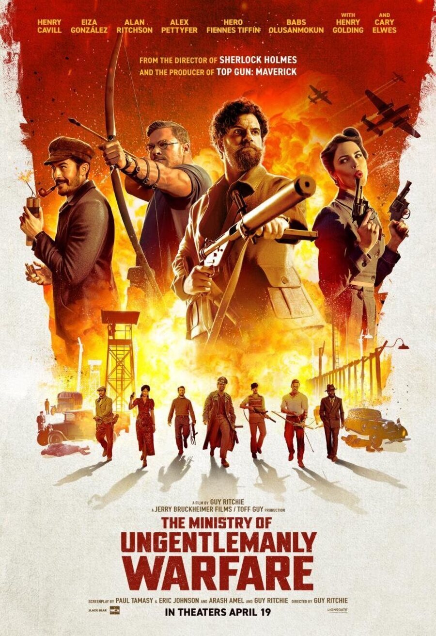 Cartel de El ministerio de la Guerra Sucia - EE.UU.