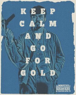Keep calm and go for gold