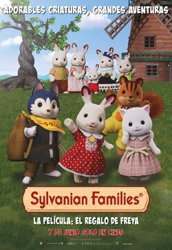 Cartel 'Sylvanian Families La Película: El regalo de Freya'
