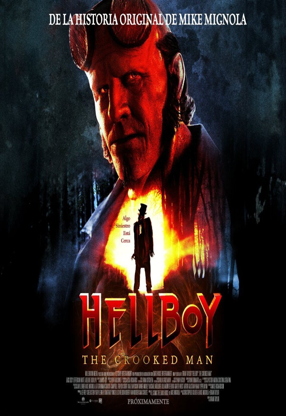 Cartel de Hellboy: El hombre retorcido - España