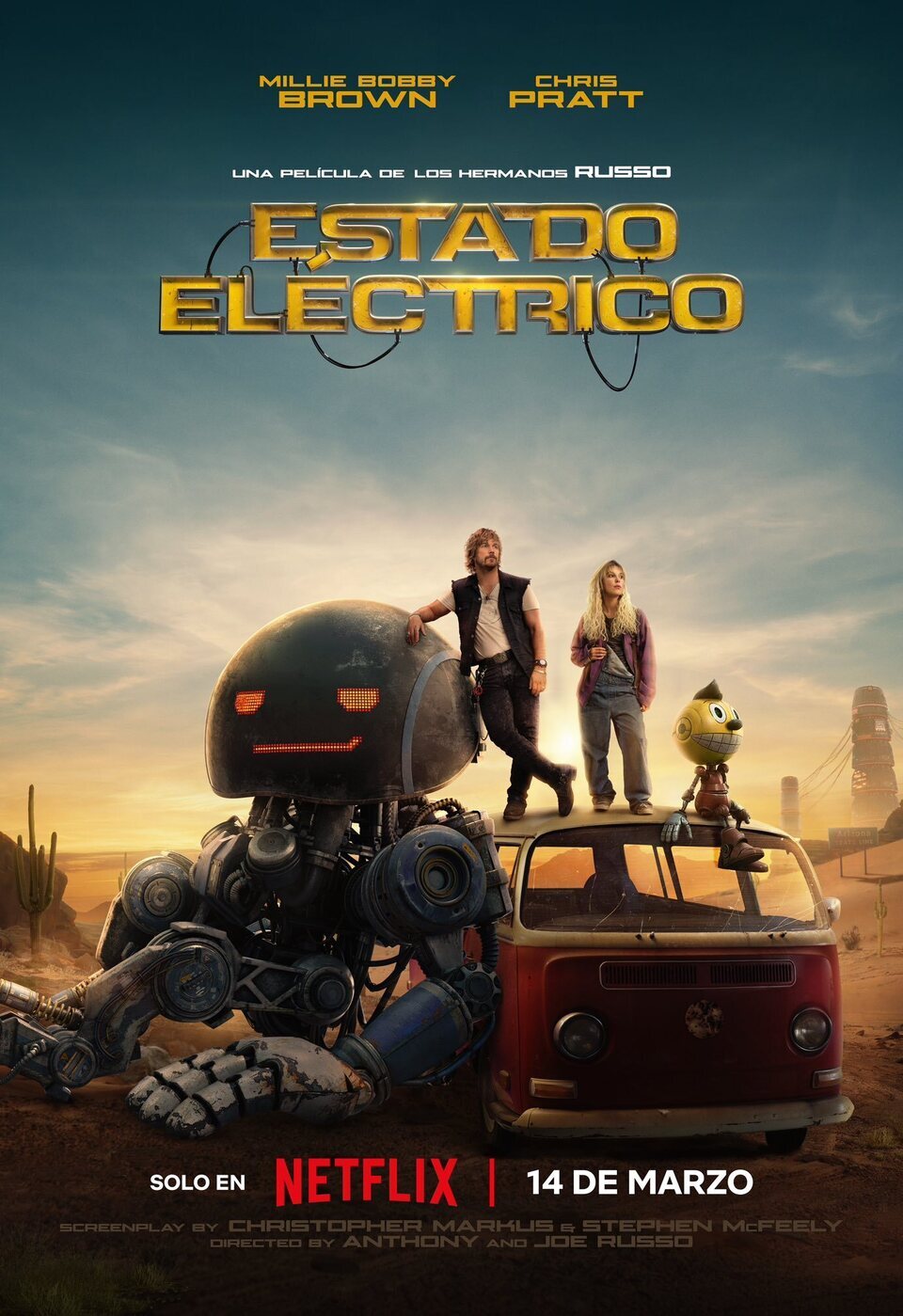 Cartel de Estado eléctrico - Póster final