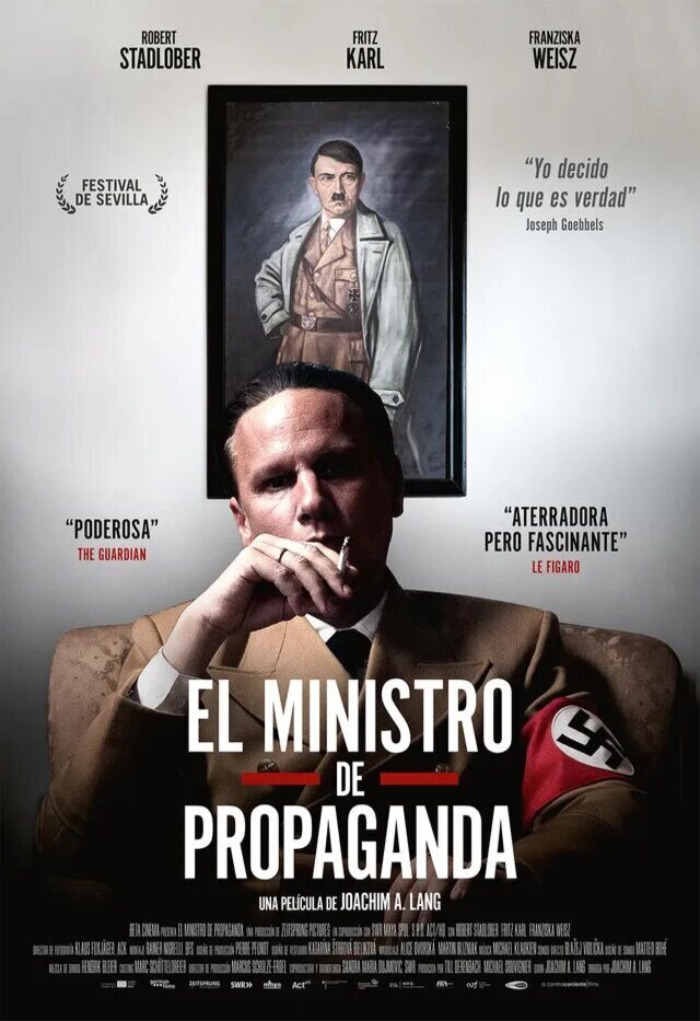 Cartel de El ministro de propaganda - Póster