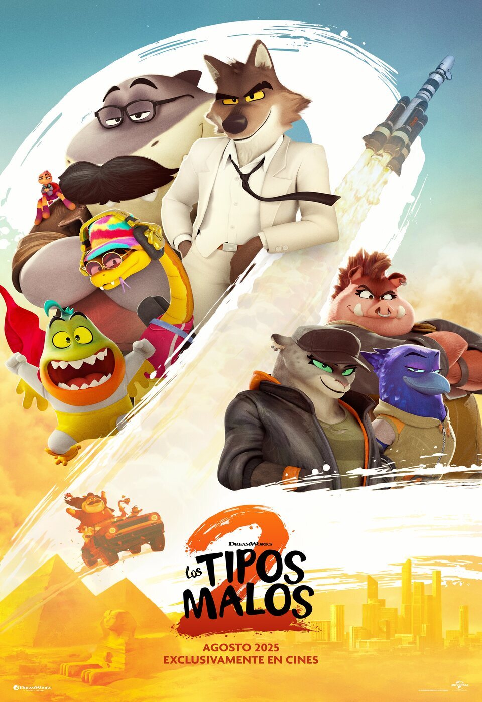 Cartel de Los tipos malos 2 - Final España