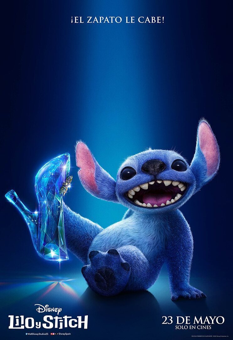 Cartel de Lilo y Stitch - Póster 'Cenicienta'