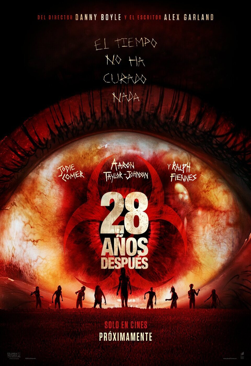 Cartel de 28 años después - Final España