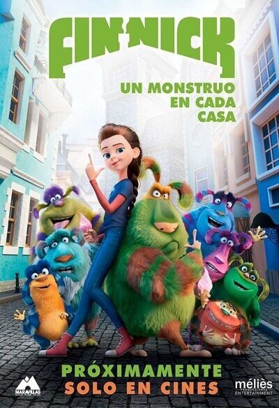 Cartel de Finnick. Un monstruo en cada casa - España