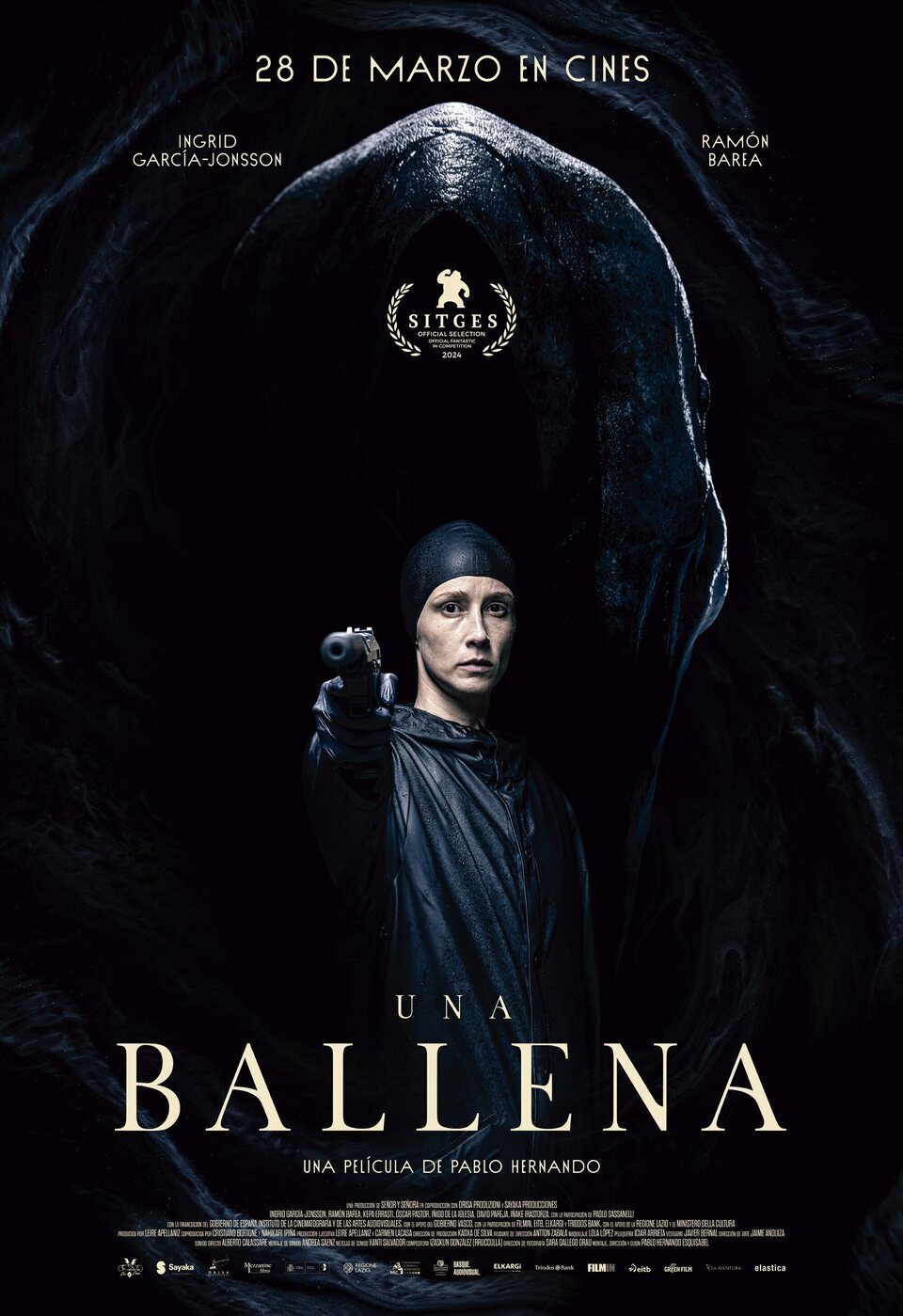 Cartel de Una ballena - España