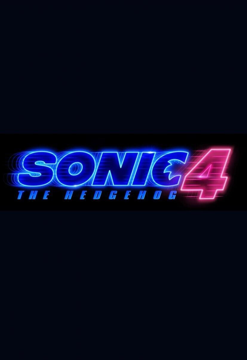 Cartel de Sonic 4: La película - Primer cartel