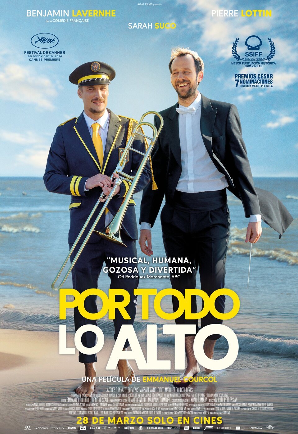 Cartel de Por todo lo alto - Póster España