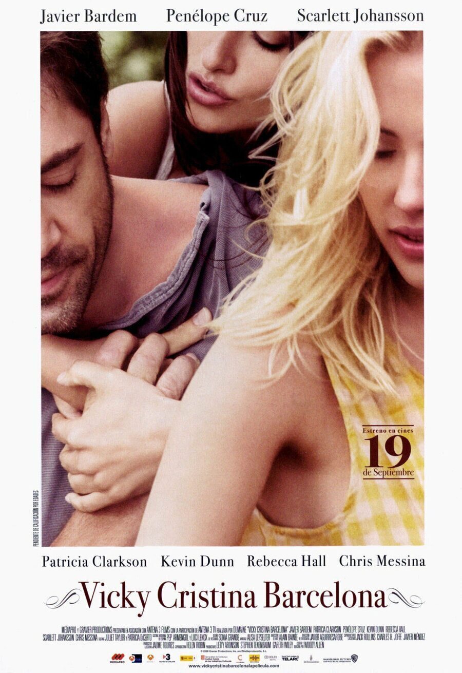 Cartel de Vicky Cristina Barcelona - España