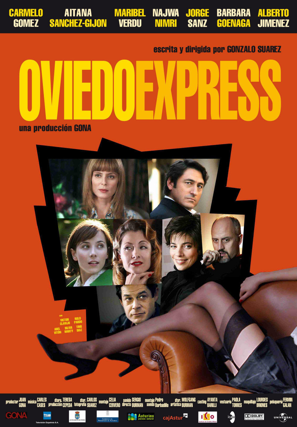 Cartel de Oviedo Express - España