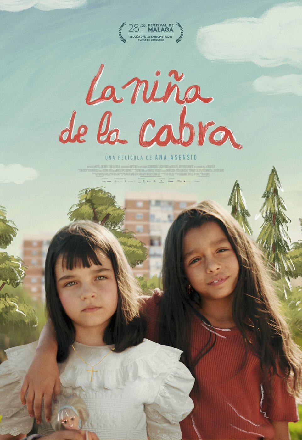 Cartel de La niña de la cabra - Póster