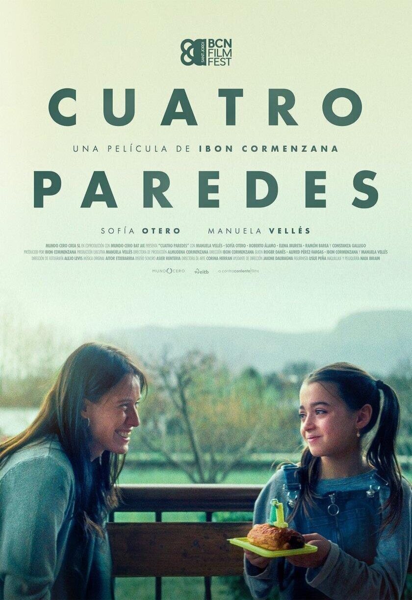 Cartel de Cuatro paredes - 