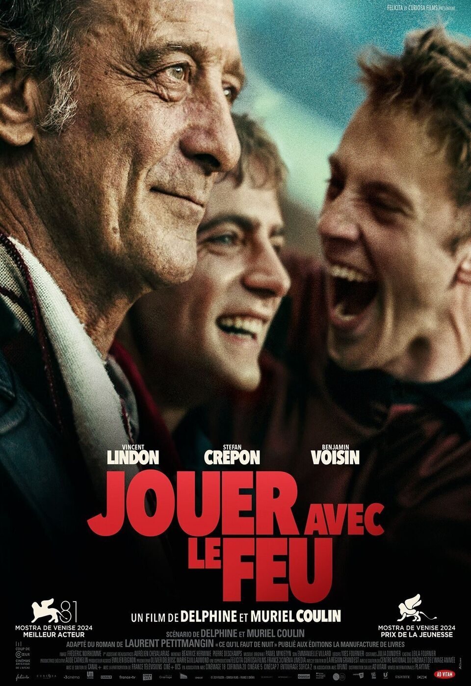 Cartel de Jugar con fuego - Cartel francés