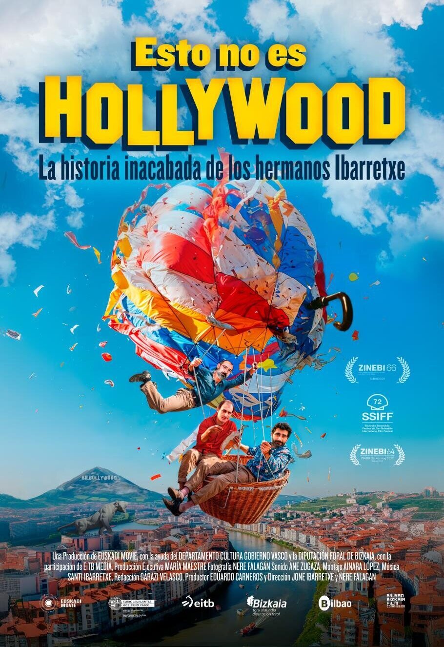Cartel de Esto no es Hollywood (La historia inacabada de los hermanos Ibarretxe) - España