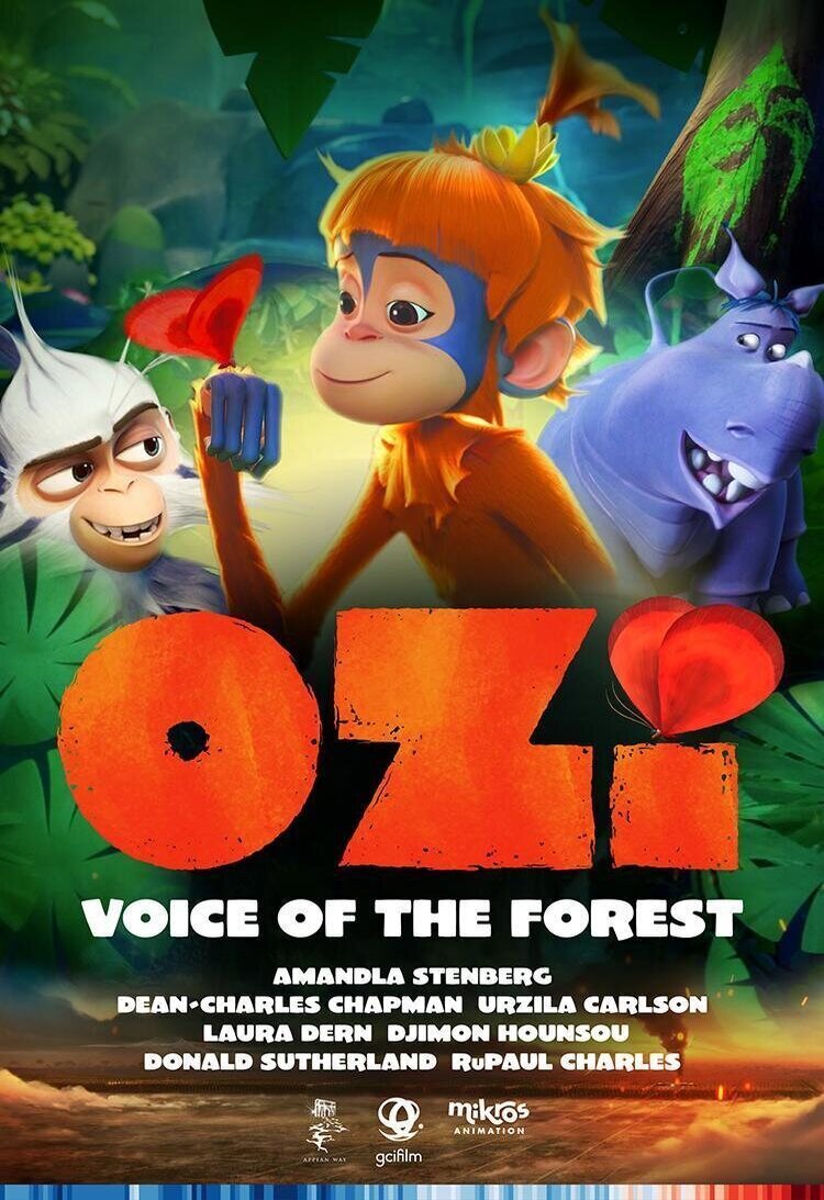 Cartel de Ozi: Voz del bosque - Póster