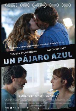 Un pájaro azul