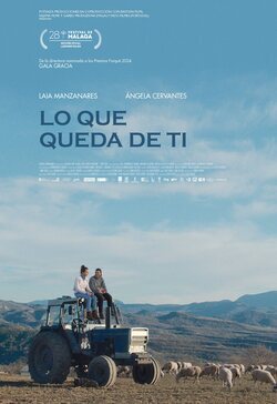 Cartel de Lo que queda de ti