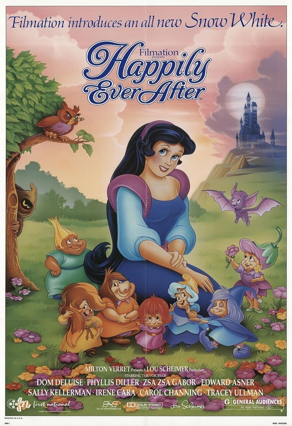 Cartel de Blancanieves y el castillo encantado - United States