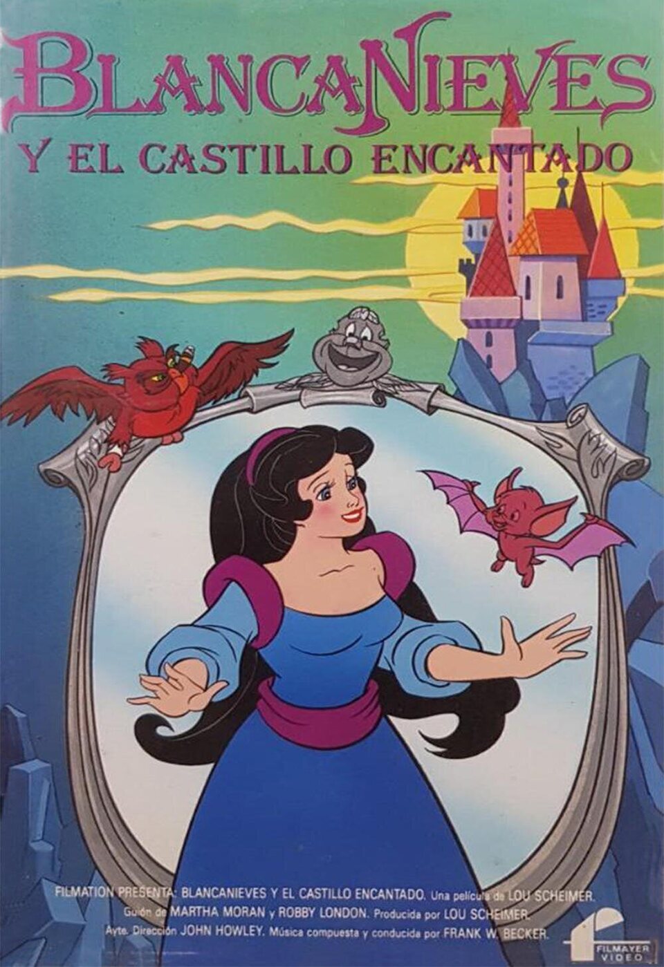 Cartel de Blancanieves y el castillo encantado - España