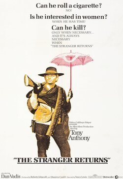Cartel de Un hombre, un caballo, una pistola