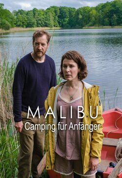 Cartel de Malibú. Camping para principiantes