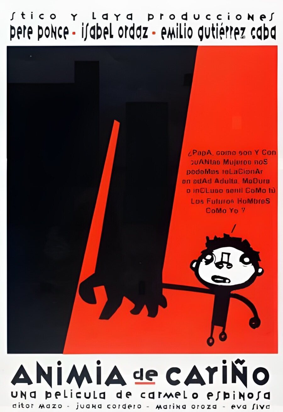 Cartel de Animia de cariño - España