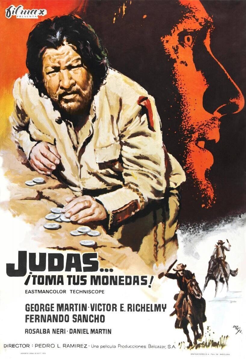 Cartel de Judas... ¡Toma tus monedas! - España