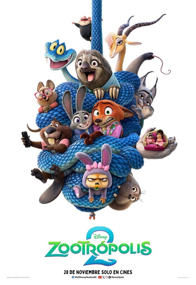 Cartel de Zootrópolis 2 - Teaser