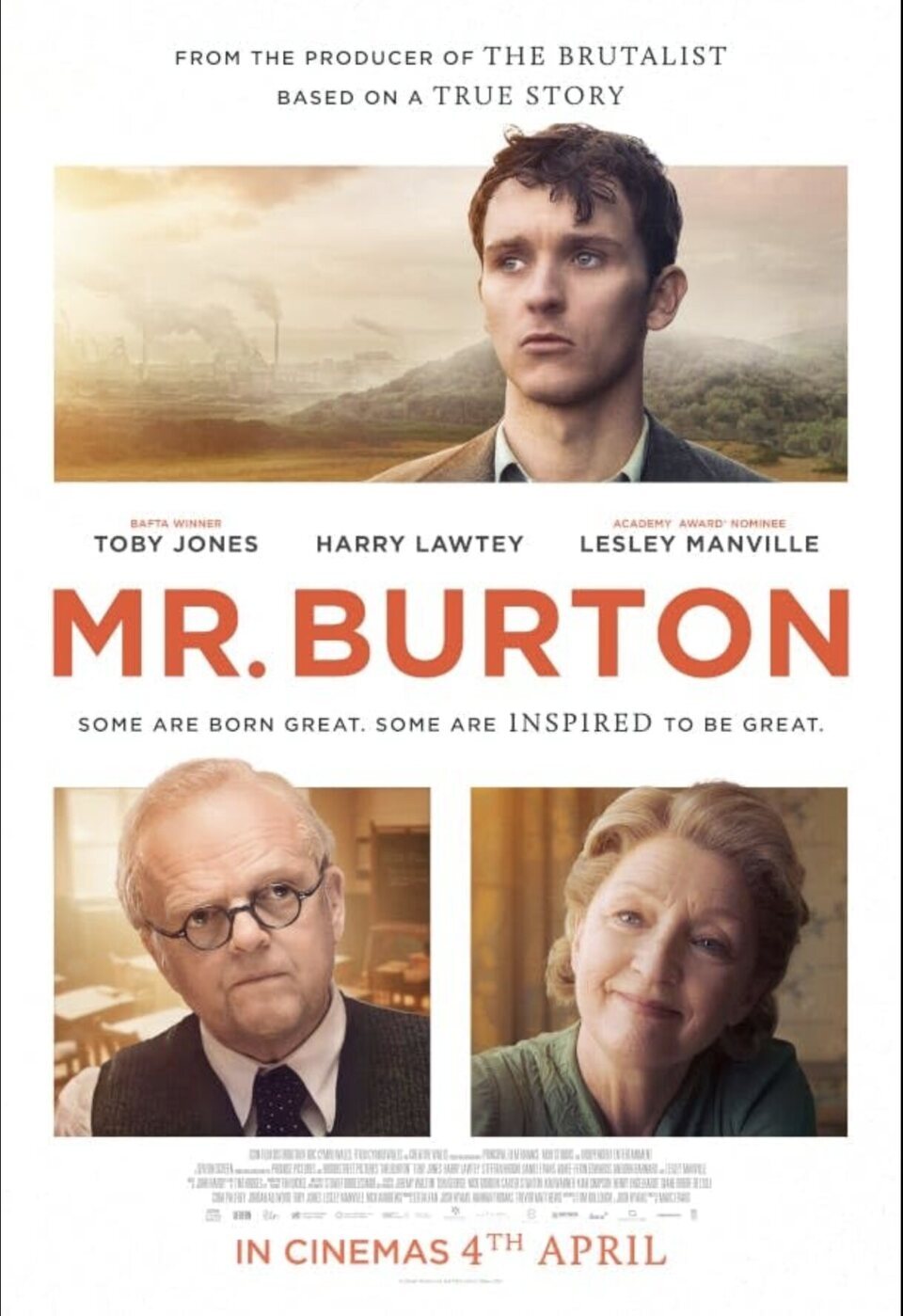 Cartel de Mr. Burton - U.K.