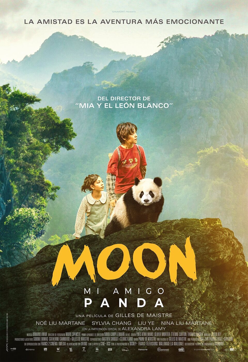 Cartel de Moon, mi amigo panda - Moon, mi amigo panda