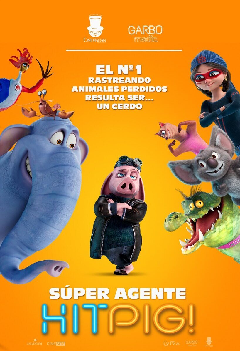 Cartel de Super agente Hitpig - España