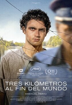 Cartel 'Tres kilómetros al fin del mundo'