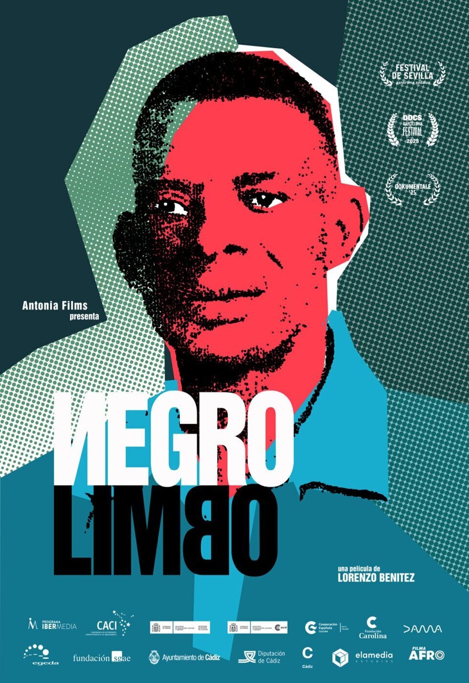 Cartel de Negro limbo - 