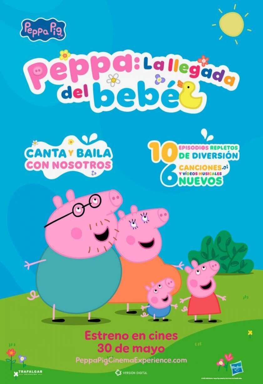 Cartel de Peppa: La Llegada del bebé - Cartel España