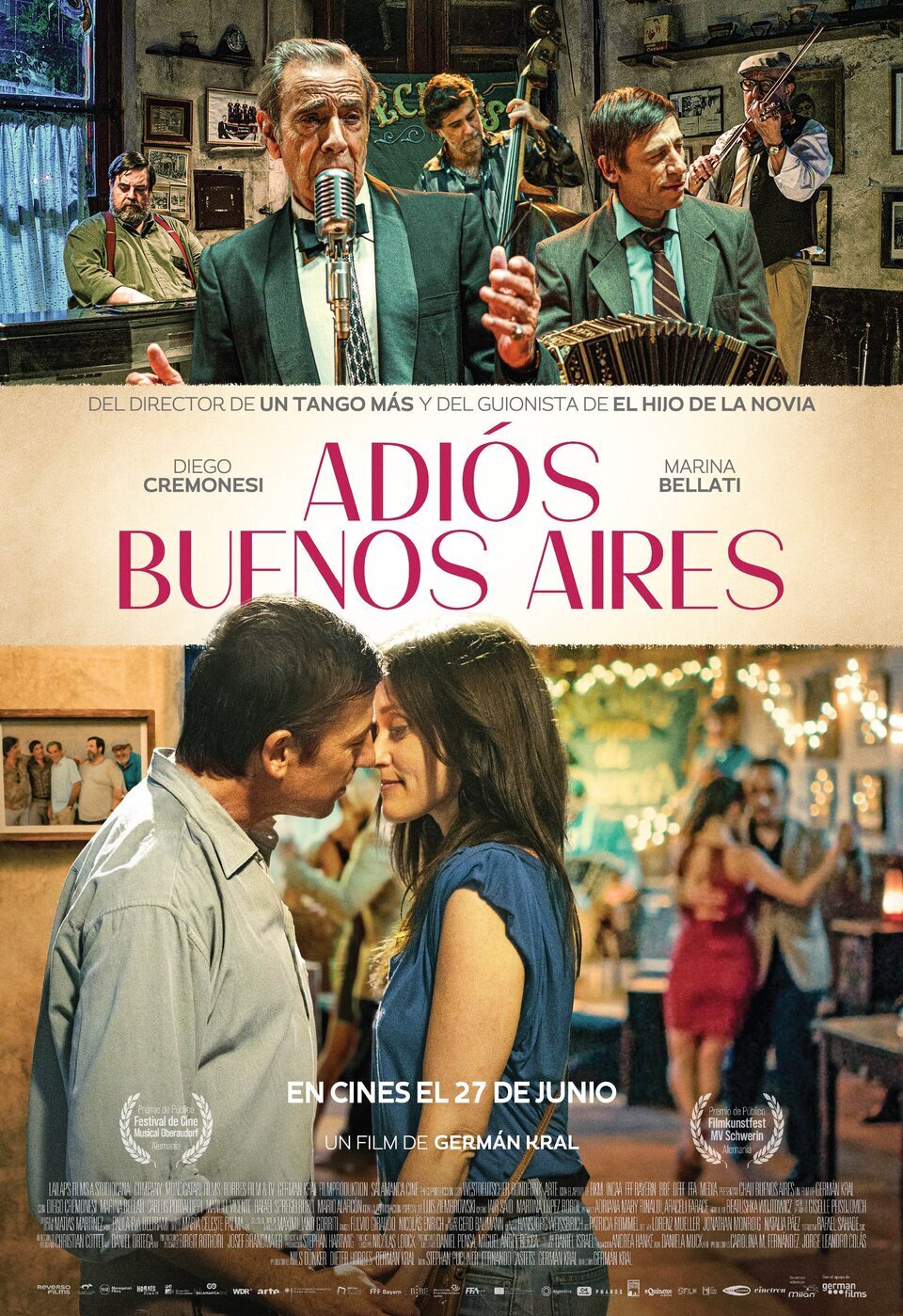 Cartel de Adiós Buenos Aires - Cartel 'Adiós Buenos Aires'