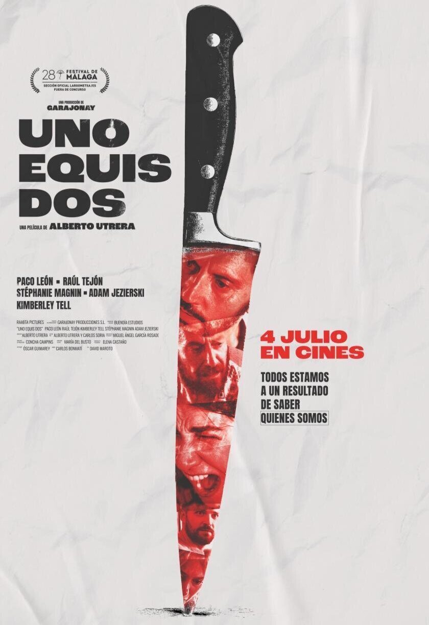 Cartel de Uno equis dos - Cartel España