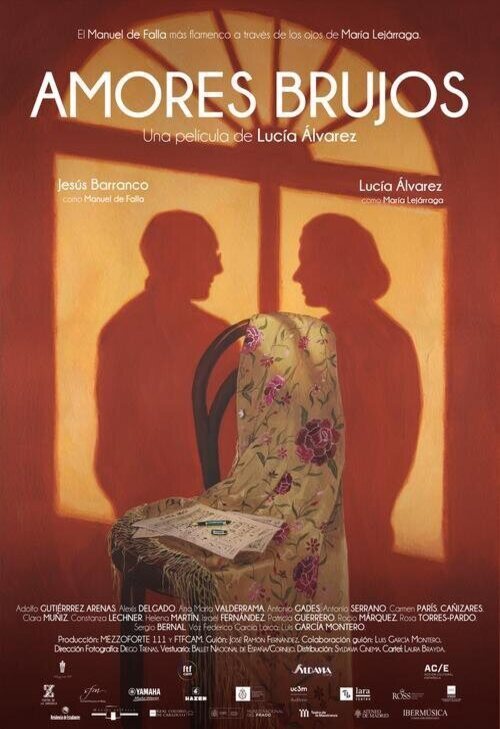 Cartel de Amores brujos - 