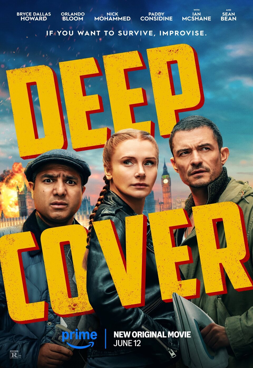 Cartel de Deep Cover: actores encubiertos - Reino Unido