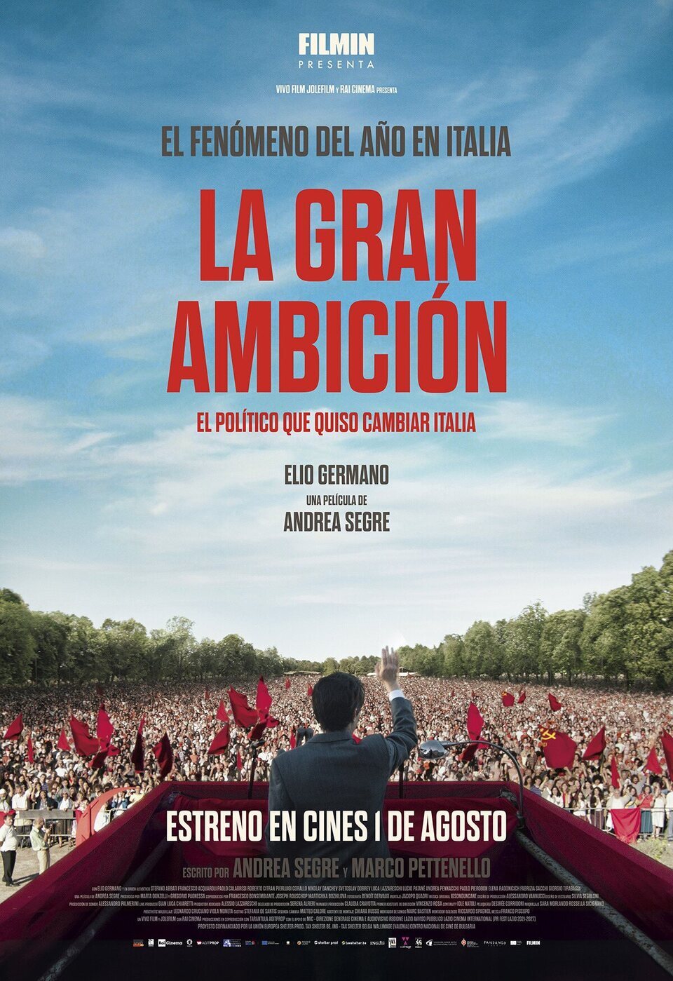 Cartel de La gran ambición - España